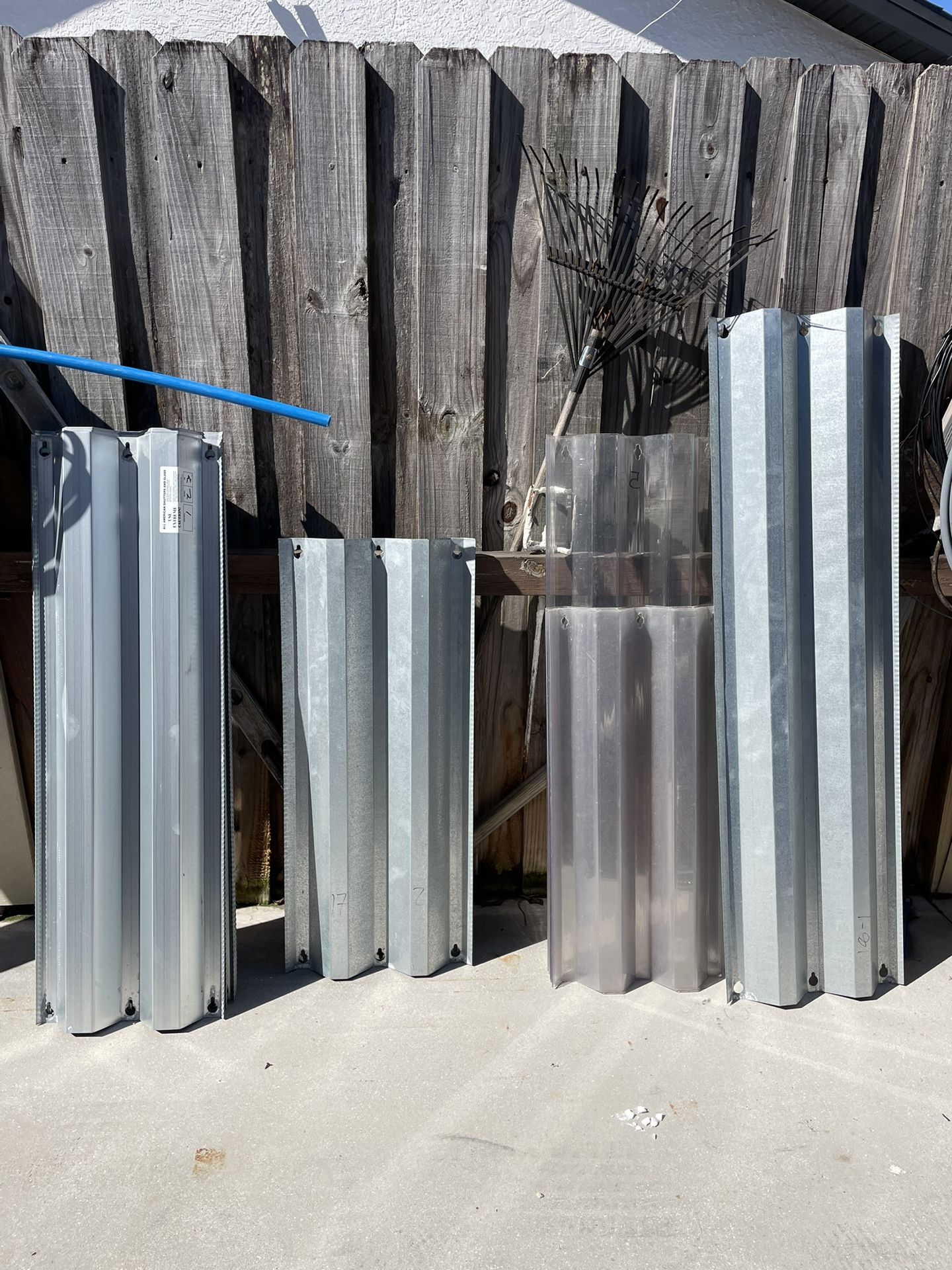 Hurricane shutter Panels