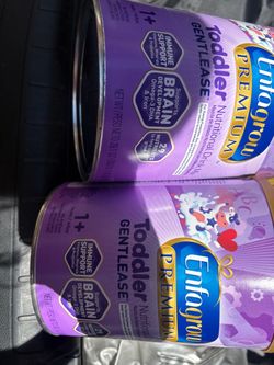 Baby formula enfagrow