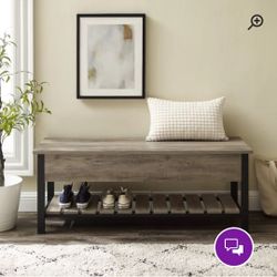 Shoe Organizer Bench