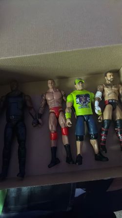 WWE toys 5 dollars each