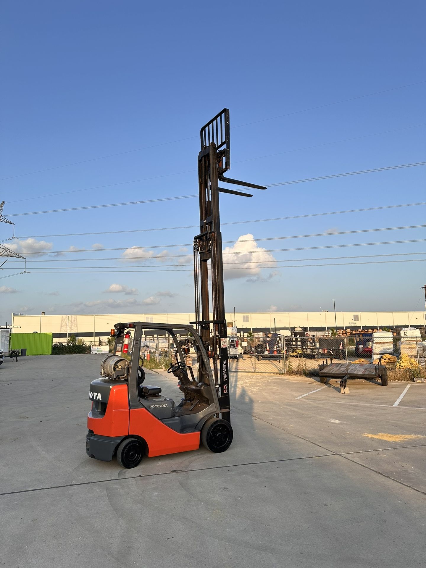 2018 Toyota Forklift 8FGU25
