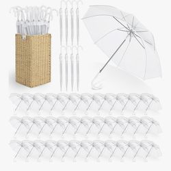 Clear umbrellas!!! Cute Wedding Aesthetic