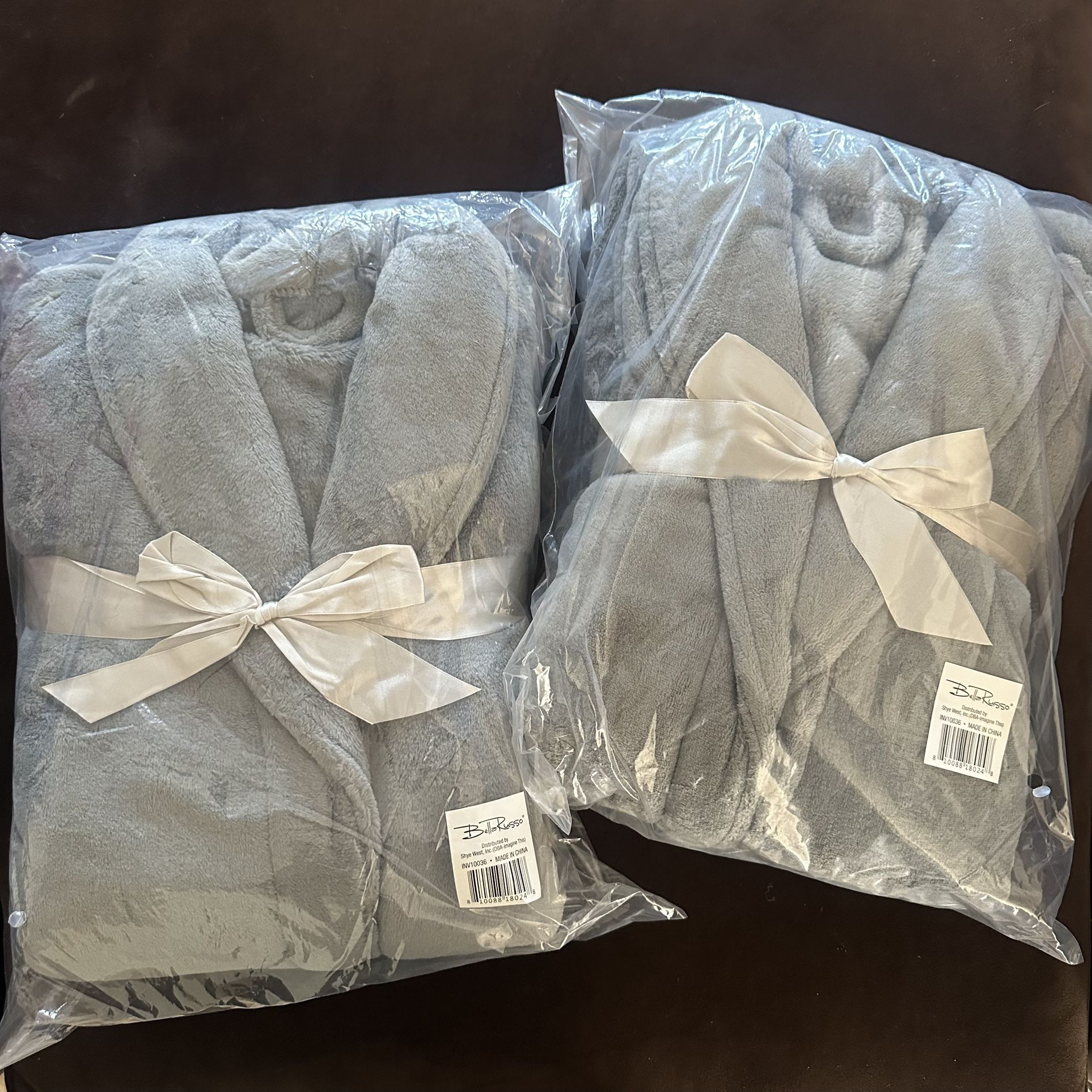 2 Soft Warm Bathrobes