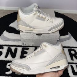 Jordan 3 Retro Craft Ivory (Size 9.5)