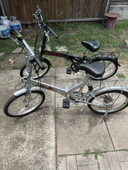 2 Foldable Bicycles
