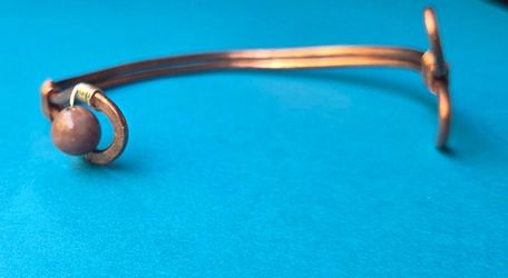 Copper arm cuff