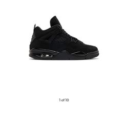 Black Cat Jordan 4s
