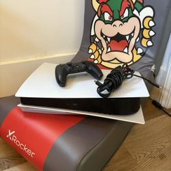 Ps5 With Cables And Controller