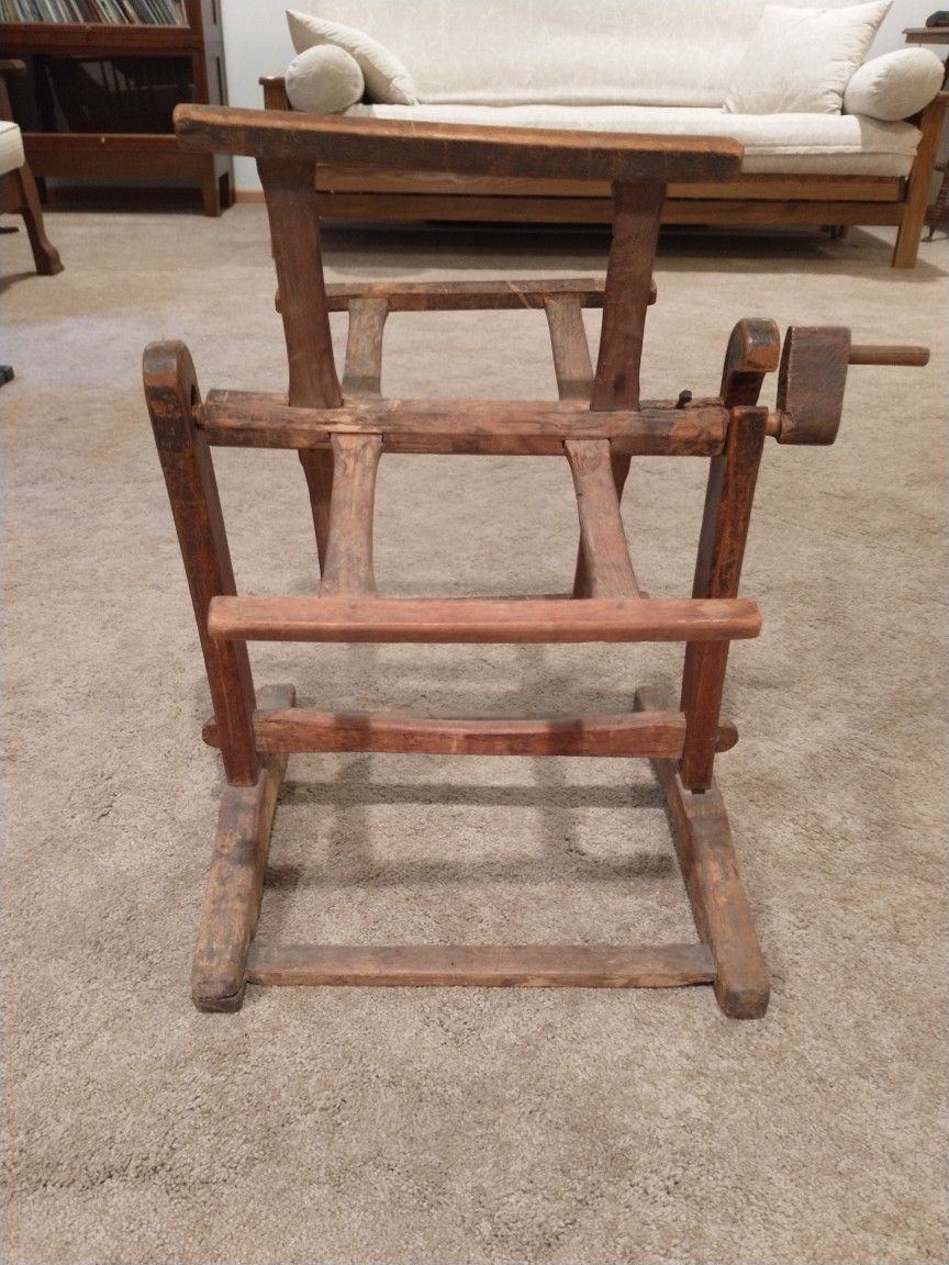 Antique Primitive Yarn Winder
