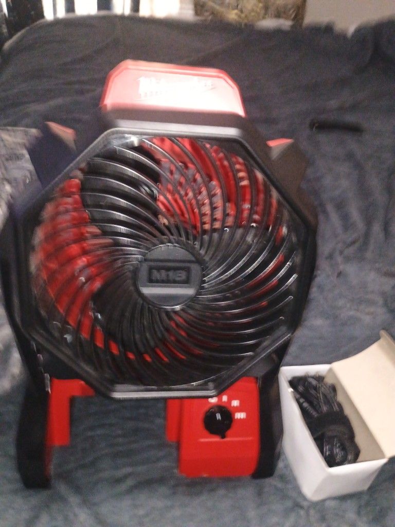Milwaukee Heavy Duty Fan New