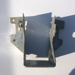 porche support metals for 2x4’s