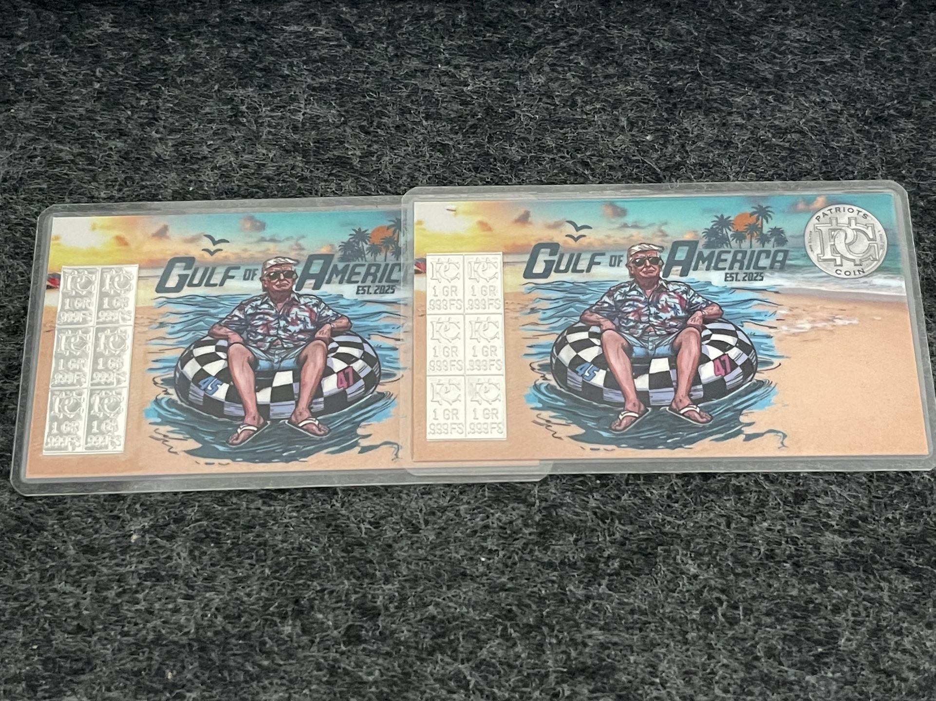 “gold Of America” Silver Cards 6gr