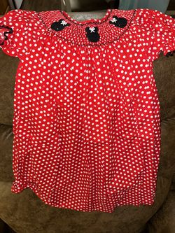 Minnie Mouse Smocked Clothing