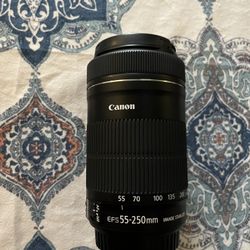 Canon EFS 55–250mm Telephoto Lens