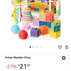 JOYIN 4-in-1 Montessori Toys set for babies. 