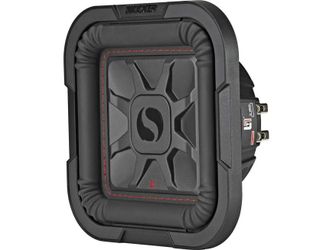 Kicker 46L7T84 L7T Series shallow-mount 8" dual 4-ohm voice coil component subwoofer