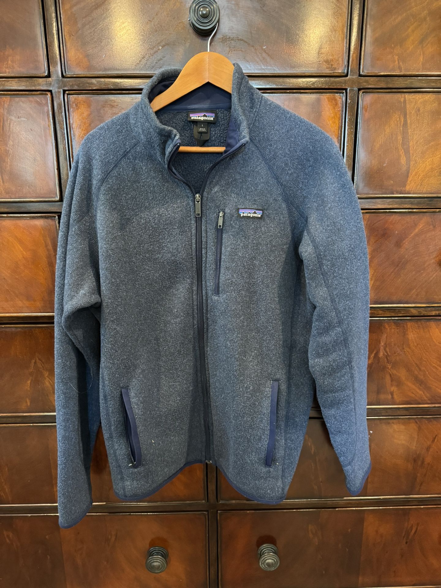 Patagonia Better Sweater Full Zip Blue