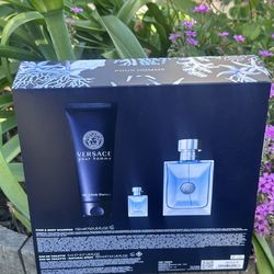 Versace pour homme set EDT 3.4oz