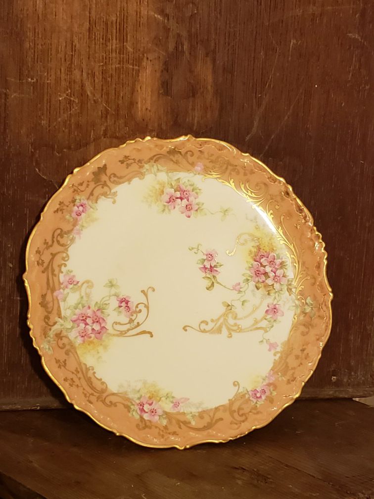 Antique French China plate
