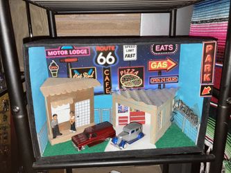 Diecast Homies custom garage