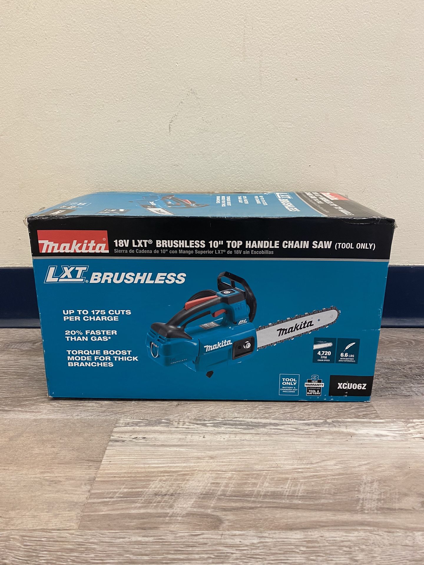 Makita Brushless Chainsaw Tool Only, Cpm001776