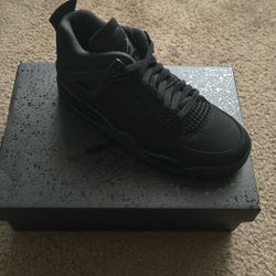 Black Cat Jordan 4 Size 9 Mens Deadstock 