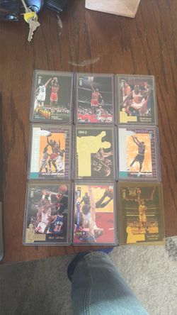 Rodman, Pippen and Jordan Cards