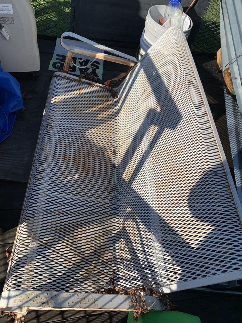Vintage Metal Porch hanging Swing