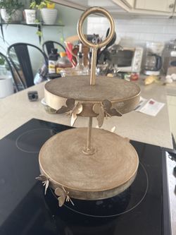 Butterfly Two Tier Stand