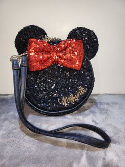 Disney Minnie Mouse Icon Sequin Crossbody Bag
