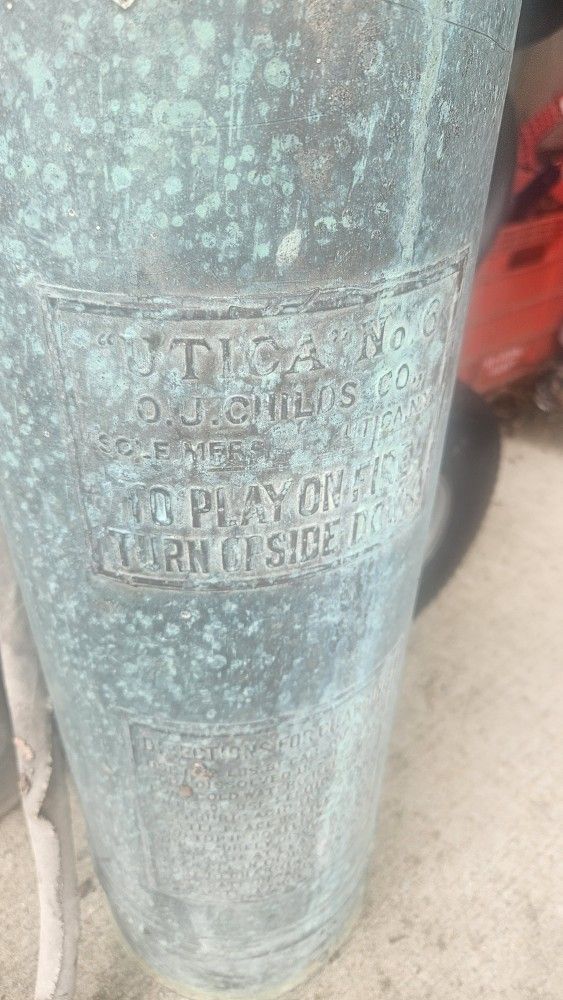 Antique fire extinguisher