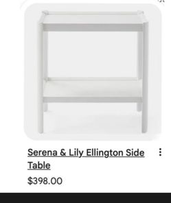 Serena & Lily Ellington Side Table