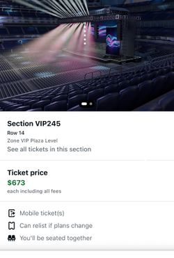 Bruno Mars VIP 245