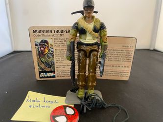 Vintage 1985 GI Joe Alpine