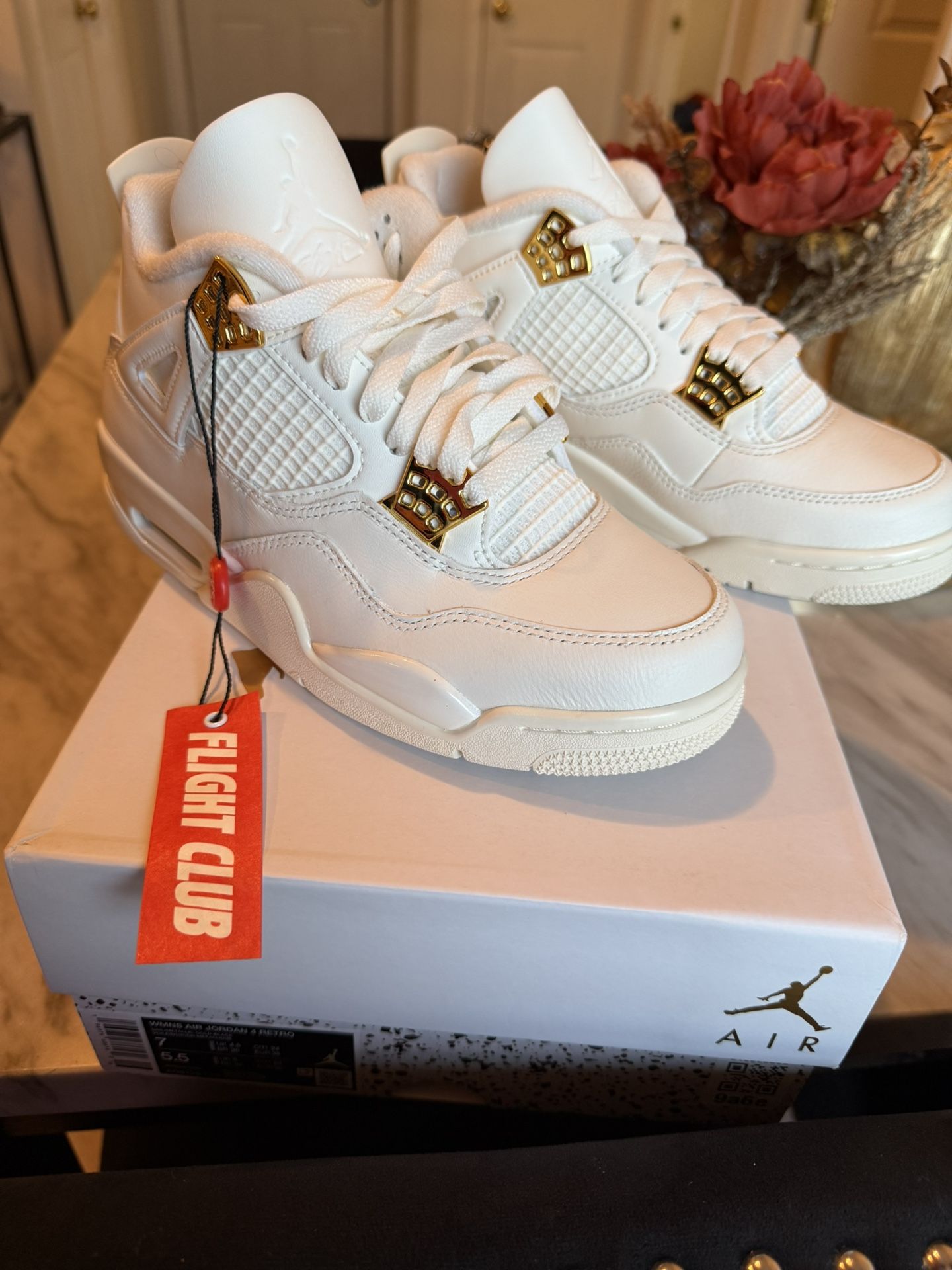 Metallic Gold Retro 4