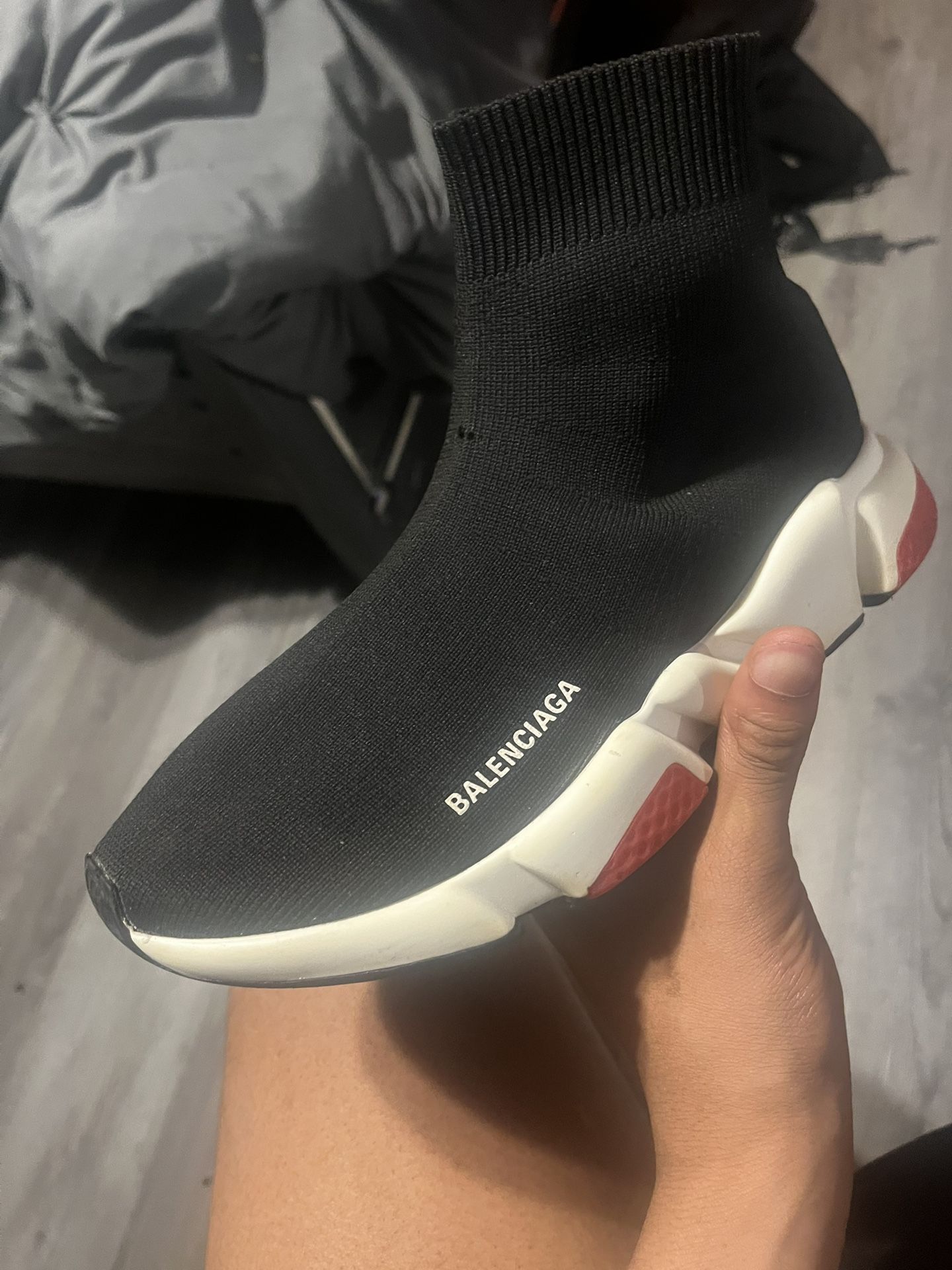 Balenciaga Sock Runner Balenciaga Speed 2.0 Full Clear Sole Recycled Knit Sneakers  main image 2