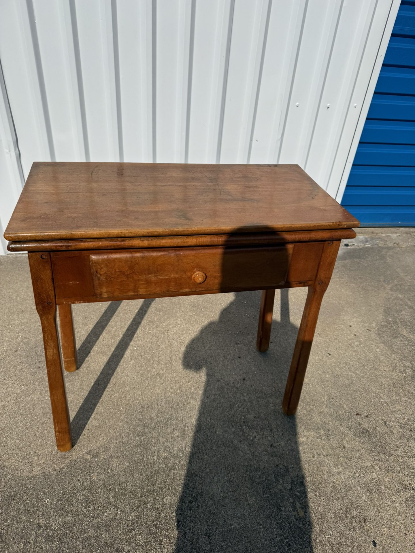 Vintage Drop-Leaf Table / Mesa Antigua Plegable