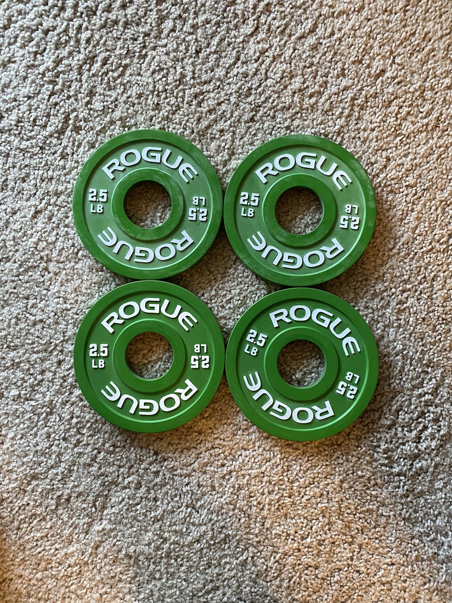 Rogue 2.5lb Change Plates Set Of 4