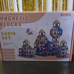 Magnetic Blocks 44 pcs- Toddler 3+