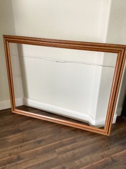 Large wood picture frame