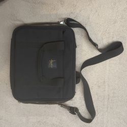 Eddie Bauer Messenger Office Laptop Canvas Bag New Without Tags Leather High End Bag
