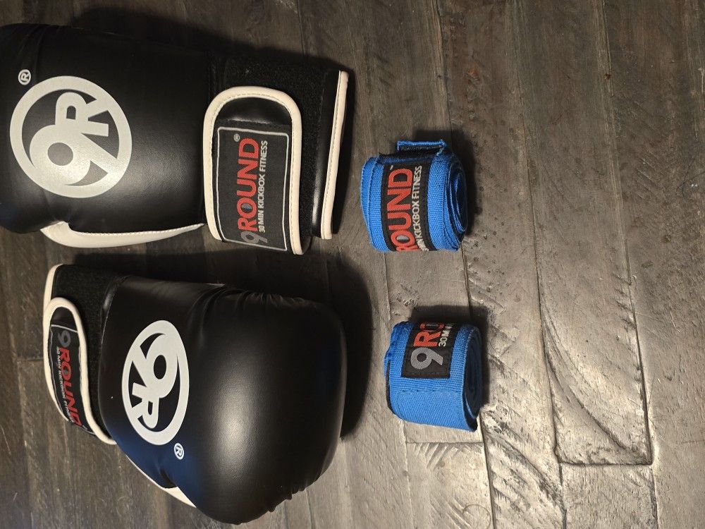 Boxing Gloves And Wrap