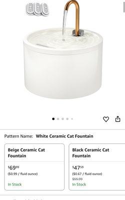 Small Cat Water Fountain ⛲️ 