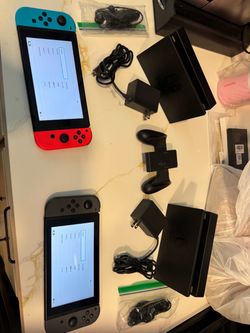 I’m Selling Two (2) Like New Nintendo Switch - Complete with Accessories