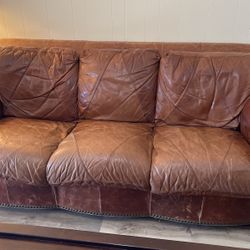 Genuine Italian Leather Sofa