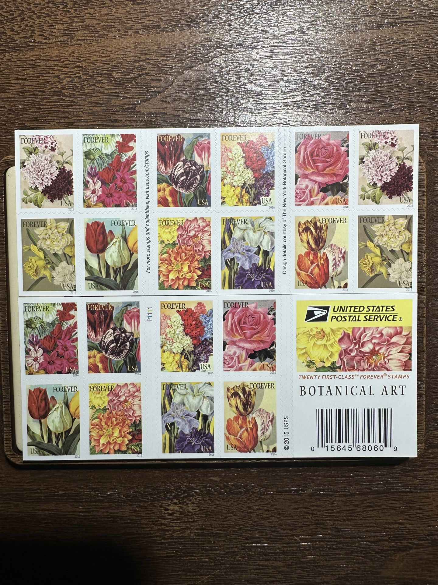 50 flower stamps