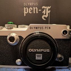 Olympus Pen-F (Digital) With Grip And Original Box