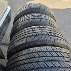 4 used tires 265 70r16 BLACKAWK HISCEND -H MAY BE 70% TREAD ON $280.00 ALL 4