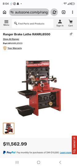 Se Vende Brqke Lathe. Torno para Disc. Y Drums.