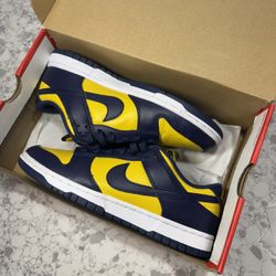 NIKE DUNK MICHIGAN SIZE 8.5